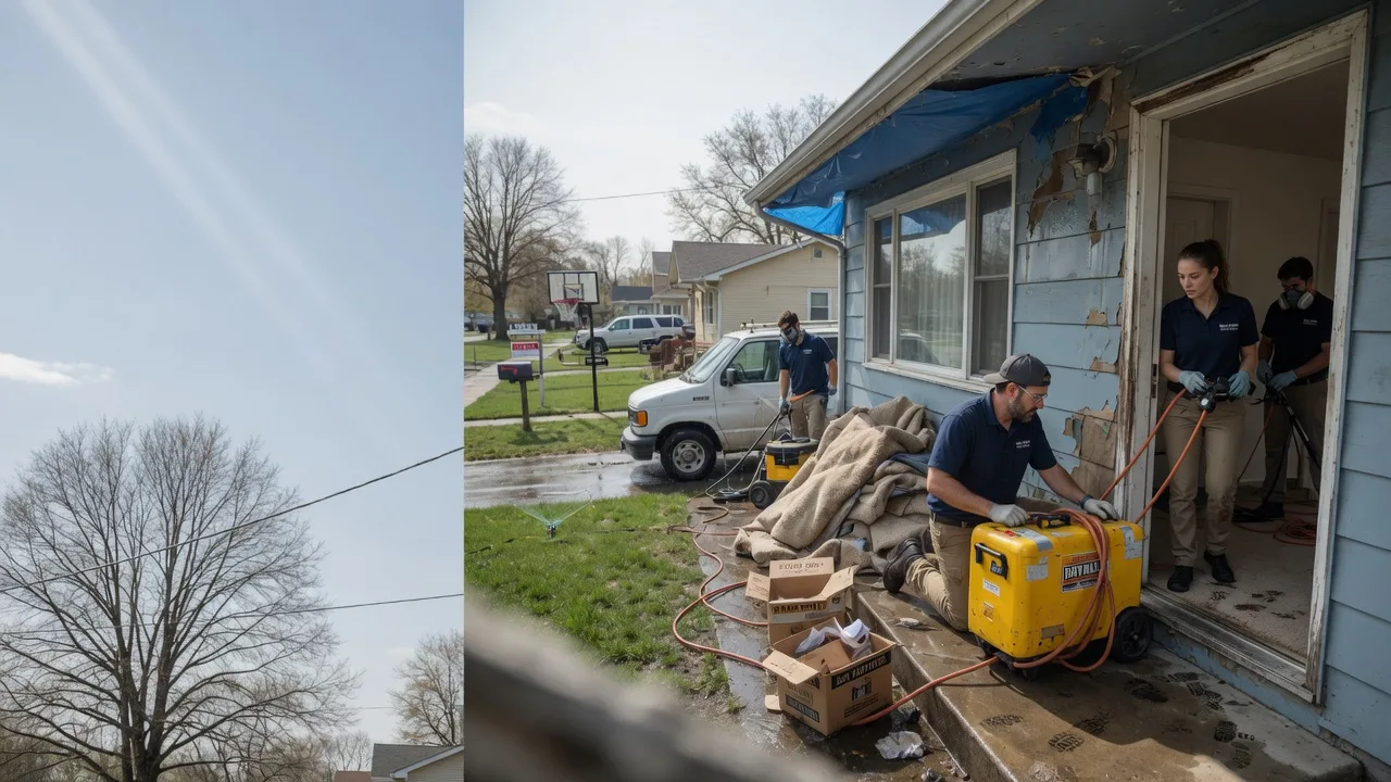 Basement Flood Cleanup in Juliustown, NJ near me